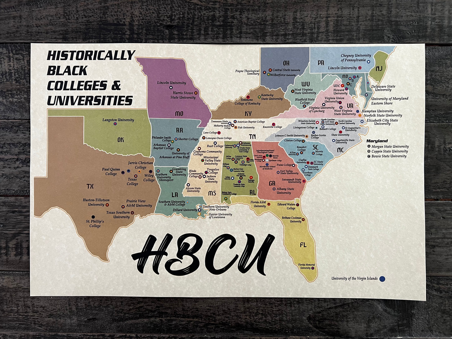 HBCU Map